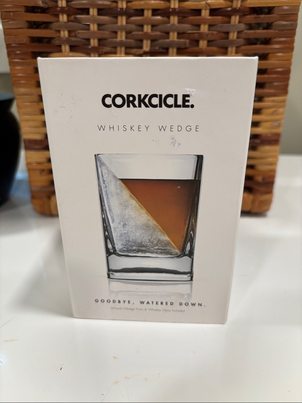 Corkcicle Whiskey Wedge Ice Wedge Whiskey Glass